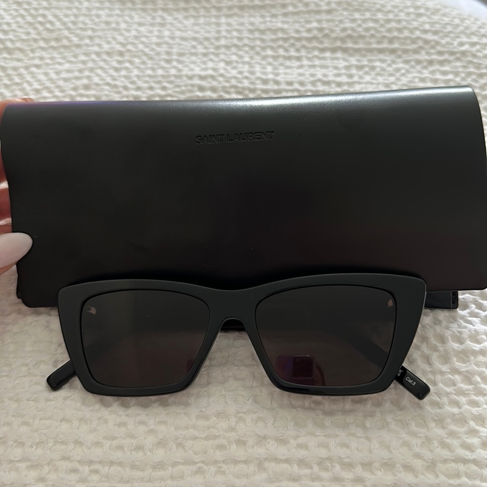 Saint Laurent sunnies, worn a handful of times.